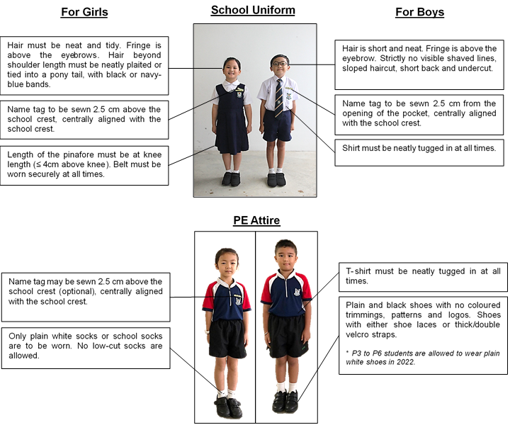 rules for school uniform